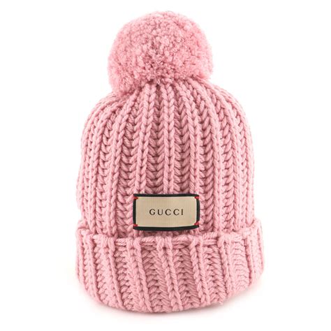 pink.gucci hat|designer bobble hats for women.